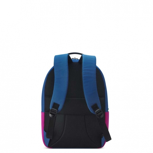 خرید کوله پشتی دلسی فابریکا راند بنتون رنگ آبی چمدان ایران -   FABRICA ROUND BACKPACK DELSEY PARIS 376661012 chamedaniran 2